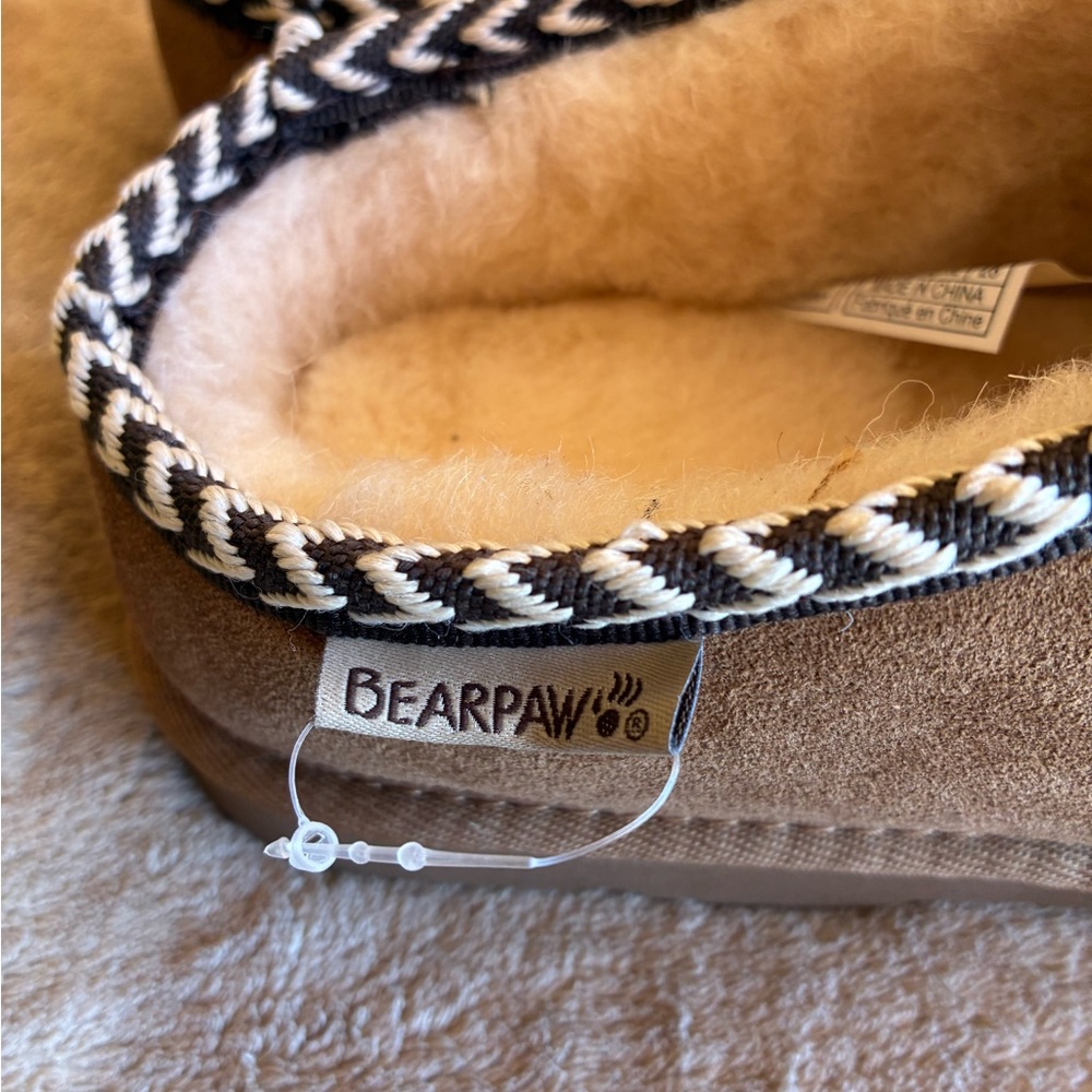 NWOT Bearpaw TABITHA Slippers in Iced Coffee Size 11 - Picture 6 of 9